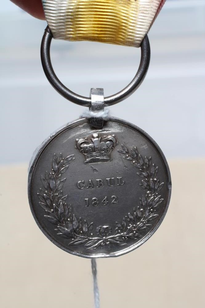 A CABUL 1842 MEDAL awarded to Charles Kirk of the 9th (East Norfolk) Regiment (Est. plus 24% premium Image