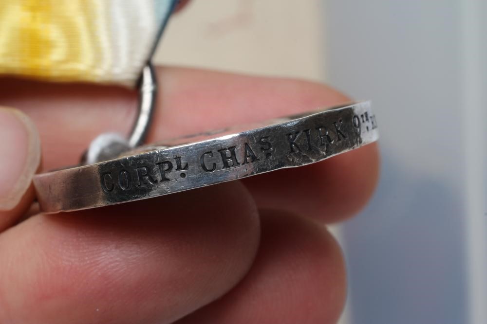 A CABUL 1842 MEDAL awarded to Charles Kirk of the 9th (East Norfolk) Regiment (Est. plus 24% premium Image