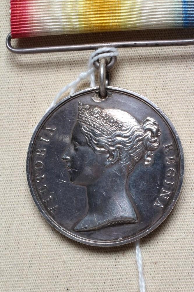 A SCINDE CAMPAIGN MEDAL 1843 with Hyderabad on reverse, awarded to Dowlut Ram of the 6th Regiment Image