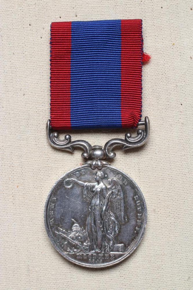 A SUTLEJ MEDAL 1845-46 awarded to Sepoy Bodhee Koormie of the 2nd N.I. (Est. plus 24% premium inc. Image