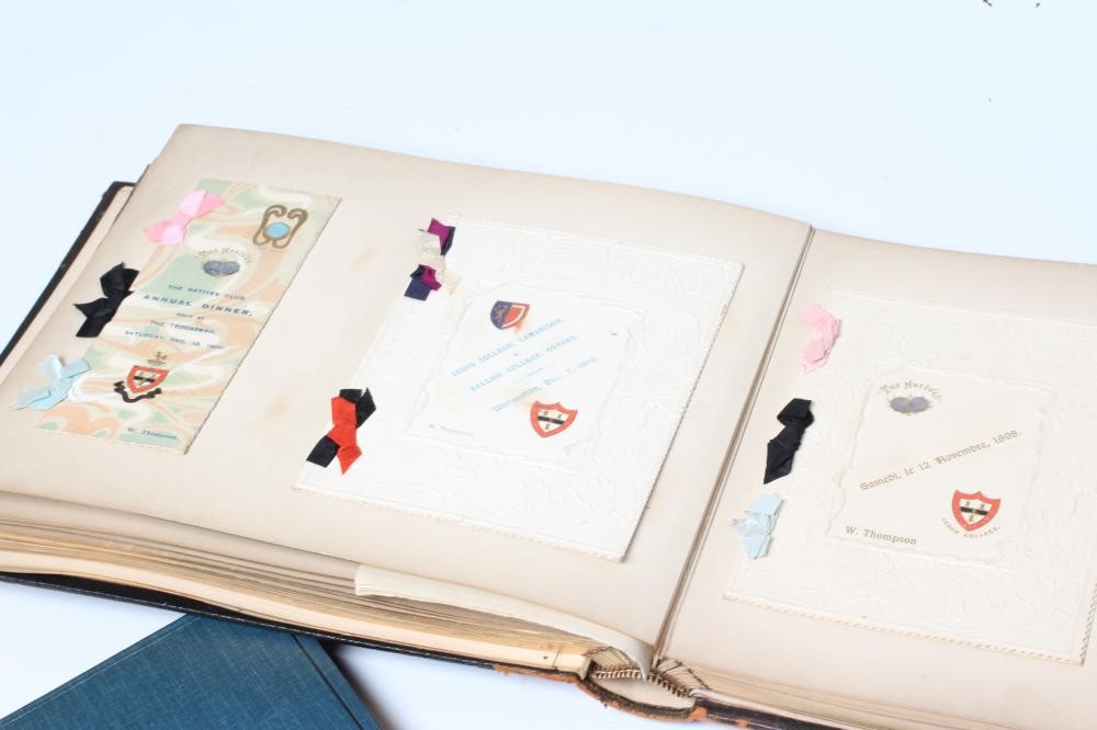 TWO BOER WAR PHOTOGRAPH ALBUMS by Captain William Coates Thompson (from the previous lot) Image