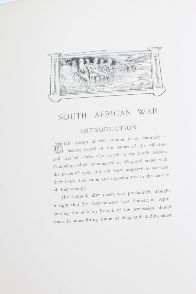 TWO RARE BOER WAR BOOKS owned by Captain William Coates Thompson (from the previous two lots) Image
