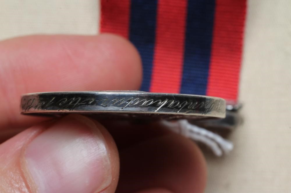 AN INDIAN GENERAL SERVICE MEDAL 1854 with Waziristan 1894-5 clasp, awarded to Sepoy Punbahadar Ale Image