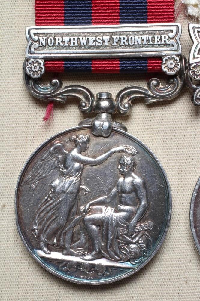 A PAIR OF VICTORIAN INDIAN MEDALS Image