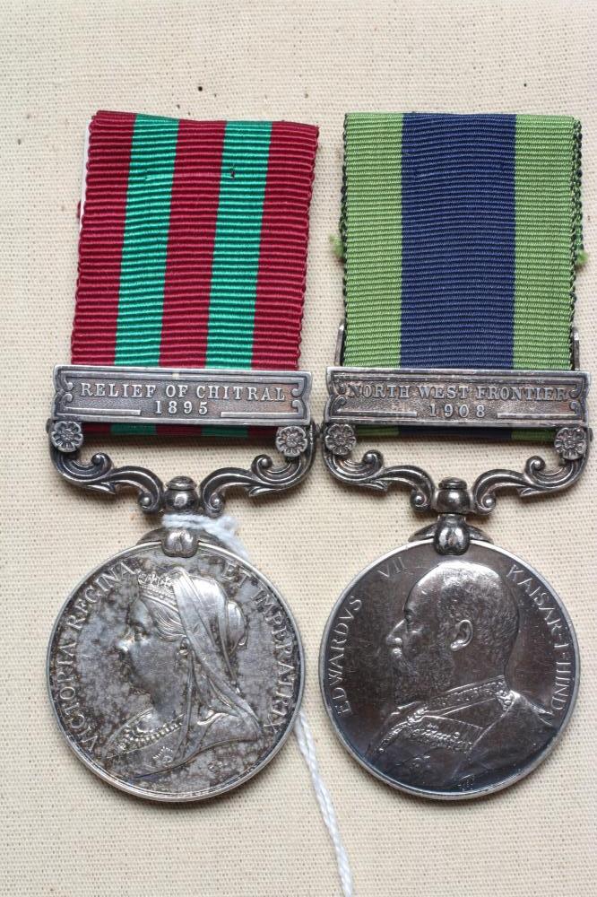 A PAIR OF INDIAN MEDALS Image