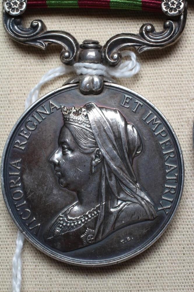 TWO INDIAN GENERAL SERVICE MEDALS 1895 Image