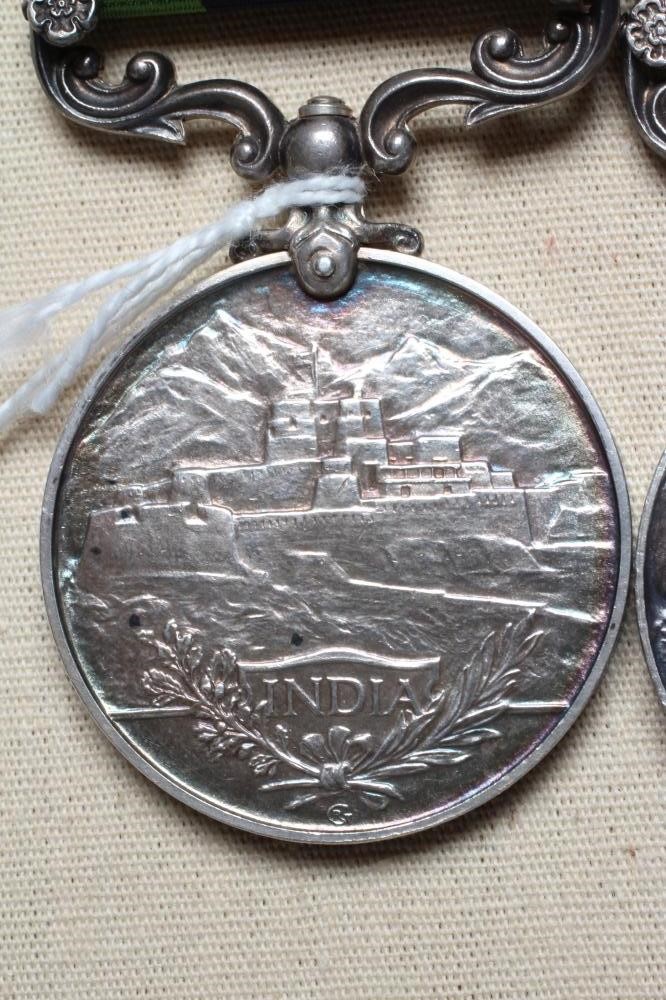 TWO INDIAN GENERAL SERVICE MEDALS 1908 Image