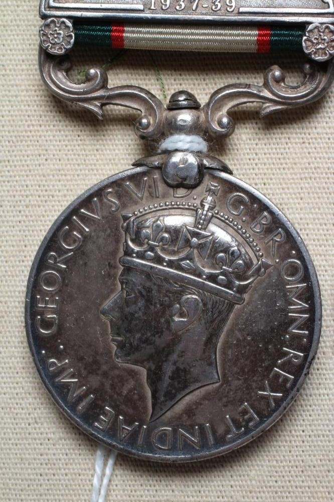 TWO INDIAN GENERAL SERVICE MEDALS 1936-39 Image