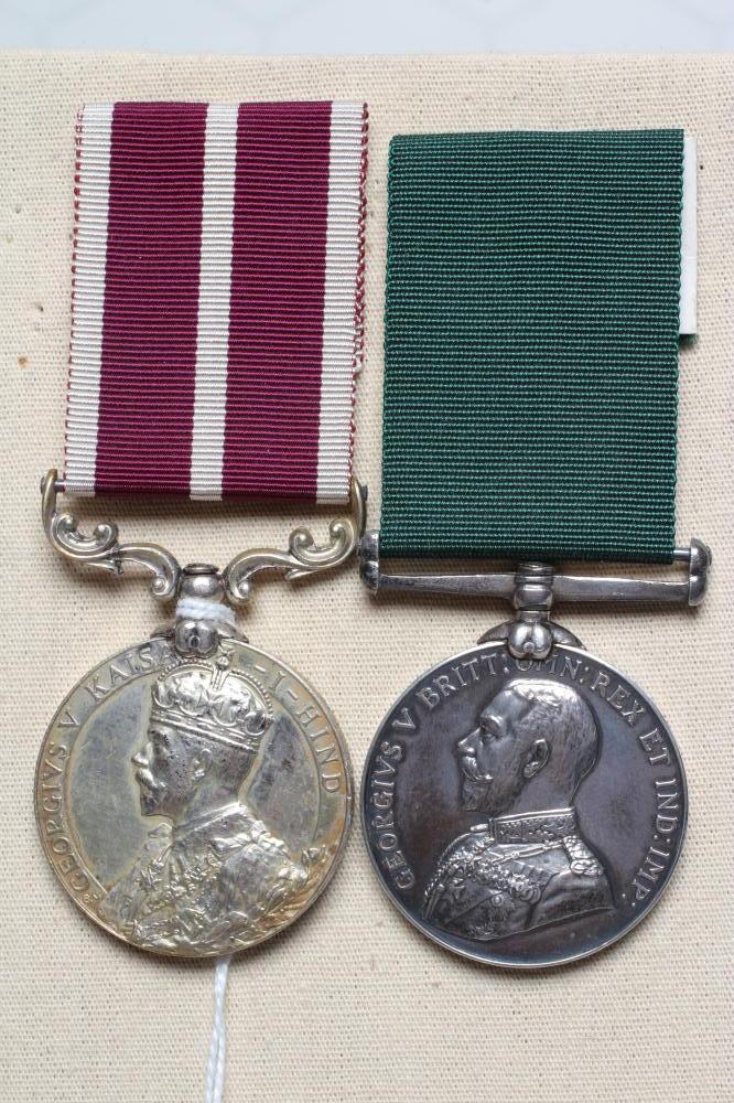 TWO GEORGE V BRITISH MEDALS FOR INDIA Image