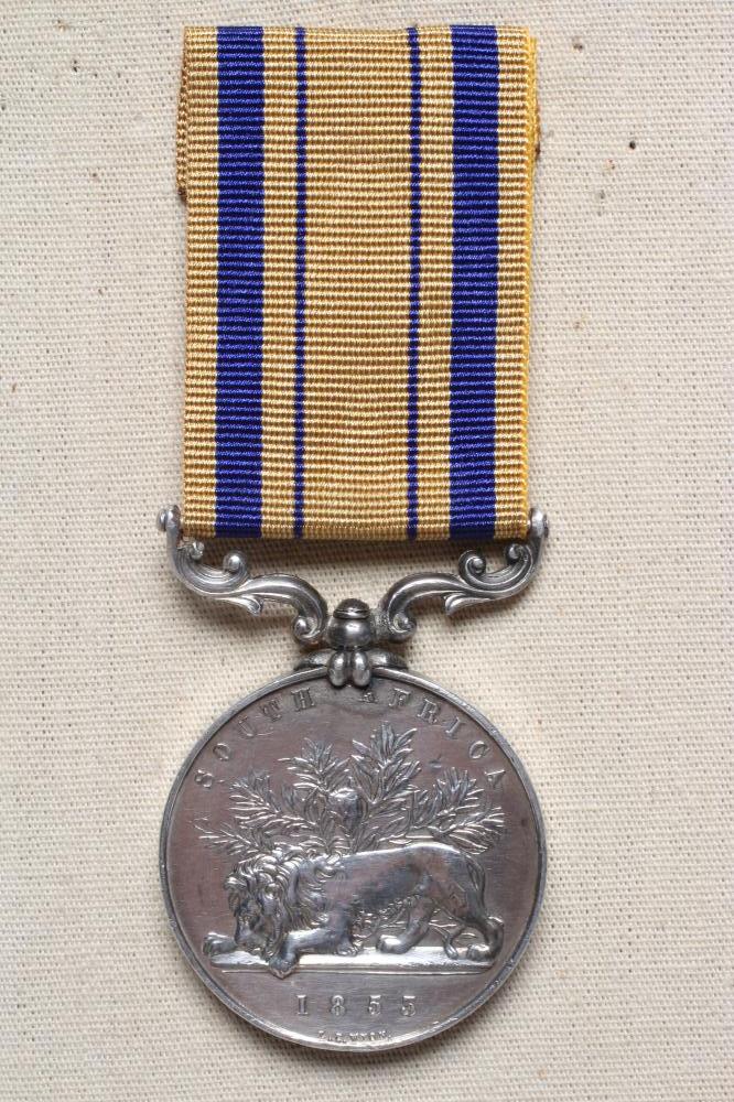 A SOUTH AFRICA 1853 MEDAL awarded to William Coveney of the 7th Dragoon Guards (Est. plus 24% Image