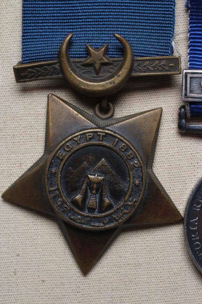 A PAIR OF BRITISH VICTORIAN EGYPT MEDALS Image