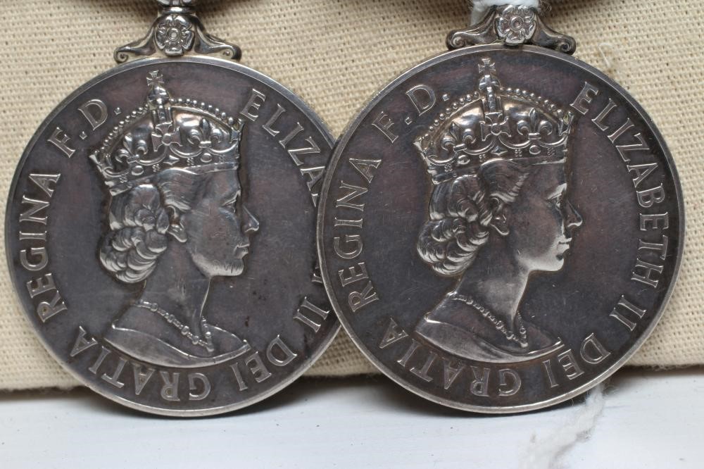 A PAIR OF GENERAL SERVICE MEDALS with Borneo and Malaya clasps, awarded to Hunbir Thapa of the 2nd Image