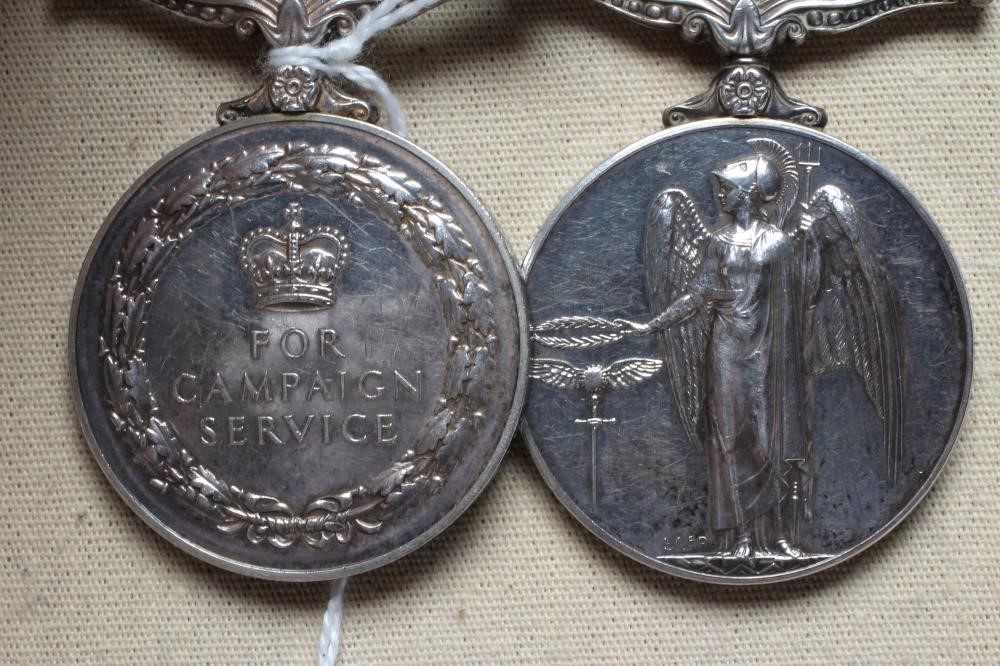 A PAIR OF GENERAL SERVICE MEDALS with Borneo and Malaya clasps, awarded to Hunbir Thapa of the 2nd Image