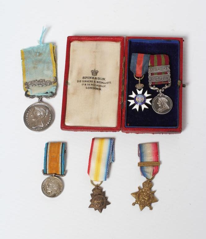 A SMALL COLLECTION OF MINIATURE MEDALS Image