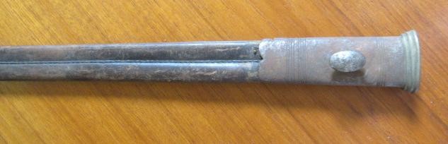 A SCOTTISH INFANTRY OFFICER'S SWORD with 33 1/4" double fullered blade Image