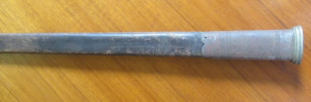 A SCOTTISH INFANTRY OFFICER'S SWORD with 33 1/4" double fullered blade Image