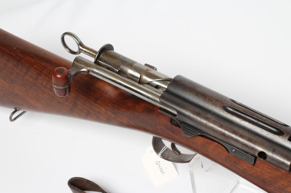 A SWISS SCHMIDT-RUBIN MODEL 1889 STRAIGHT PULL RIFLE Image