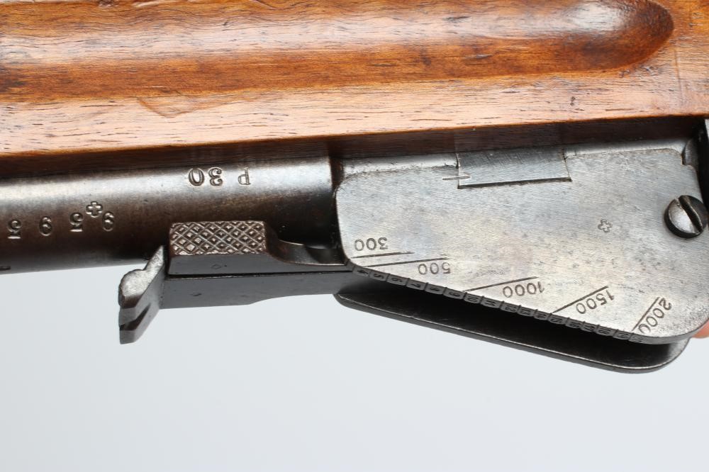 A SWISS SCHMIDT-RUBIN MODEL 1889 STRAIGHT PULL RIFLE Image