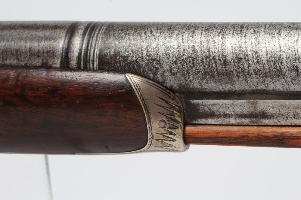 A PERCUSSION MUSKET by Morris Image