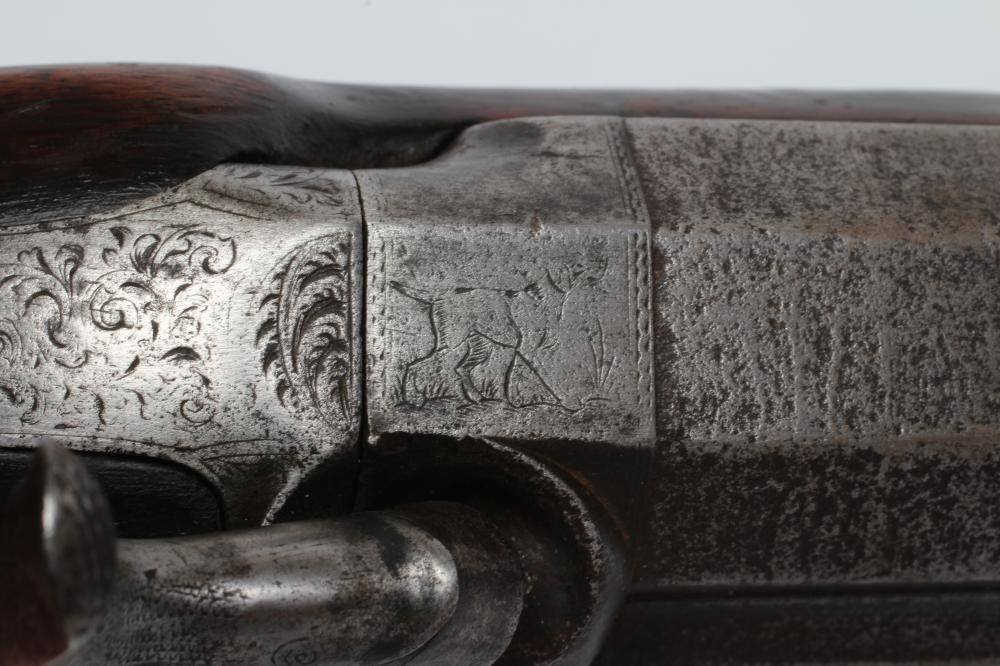 A PERCUSSION MUSKET by Morris Image