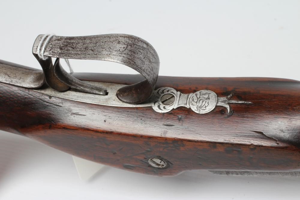 A PERCUSSION MUSKET by Morris Image