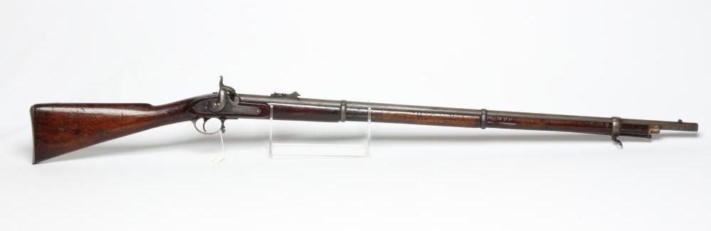 A THREE BAND TOWER PERCUSSION MUSKET with 39" barrel Image