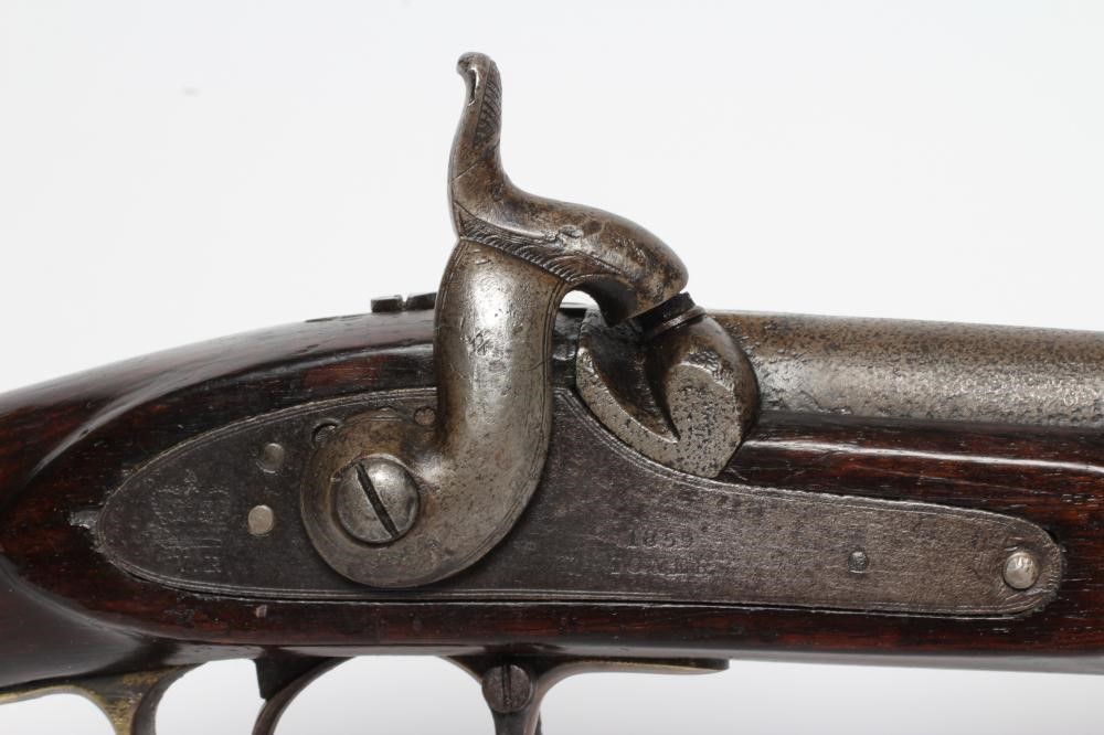 A THREE BAND TOWER PERCUSSION MUSKET with 39" barrel Image