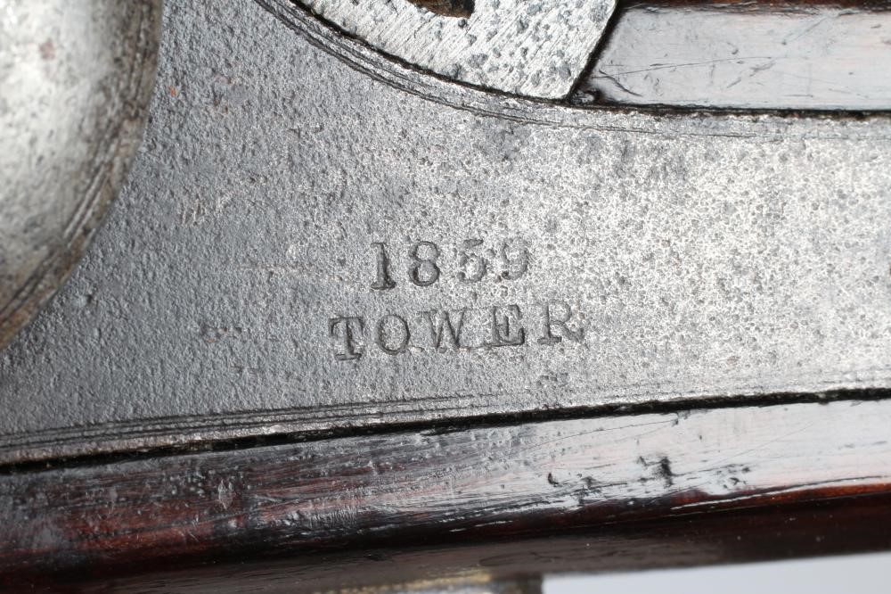 A THREE BAND TOWER PERCUSSION MUSKET with 39" barrel Image