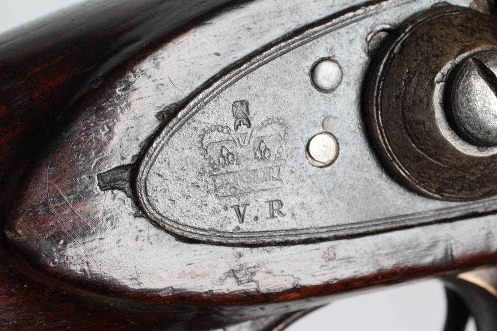 A THREE BAND TOWER PERCUSSION MUSKET with 39" barrel Image