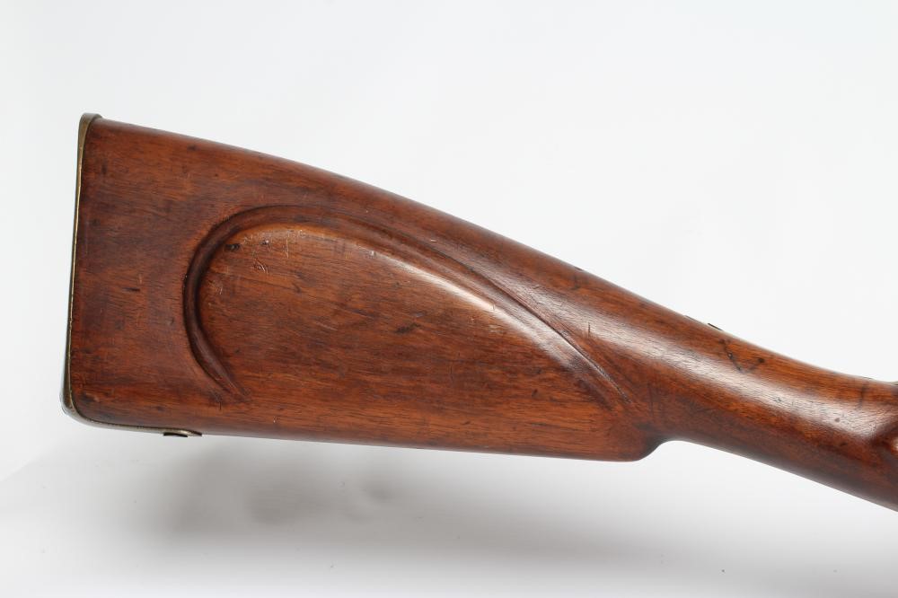 A TOWER PERCUSSION MUSKET with 39" barrel, action with crown over VR and 1872 over TOWER, walnut Image