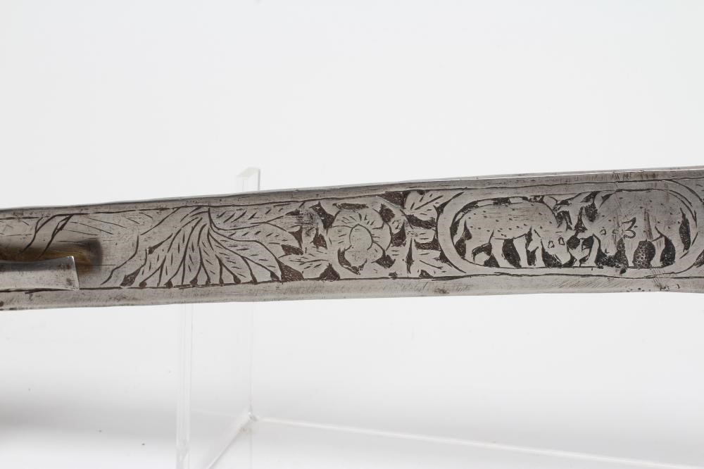 AN INDIAN KORA SWORD OR KHARGA Image