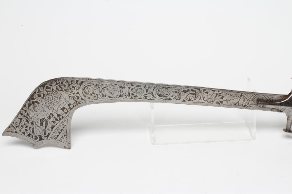 AN INDIAN KORA SWORD OR KHARGA Image