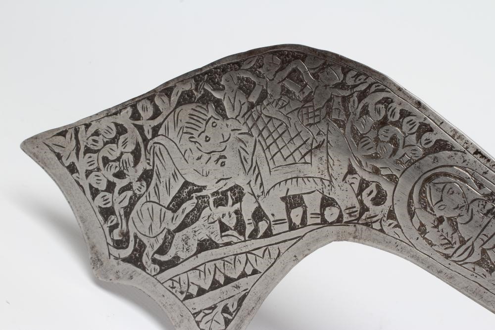 AN INDIAN KORA SWORD OR KHARGA Image