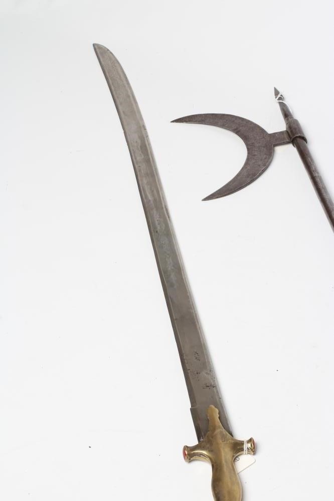 AN INDIAN KIRACH SWORD Image