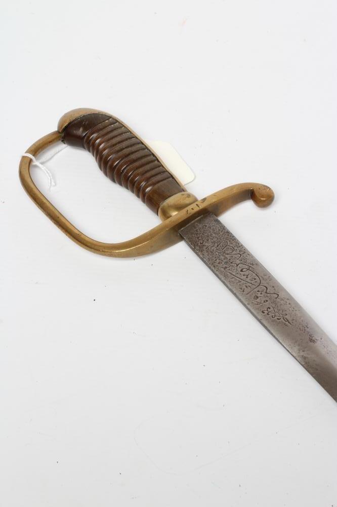 A TURKISH OFFICER'S SWORD Image