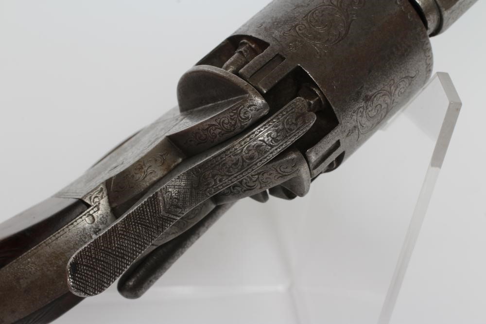 AN ADAMS PATENT PERCUSSION FIVE SHOT REVOLVER by Dickson & Son Image