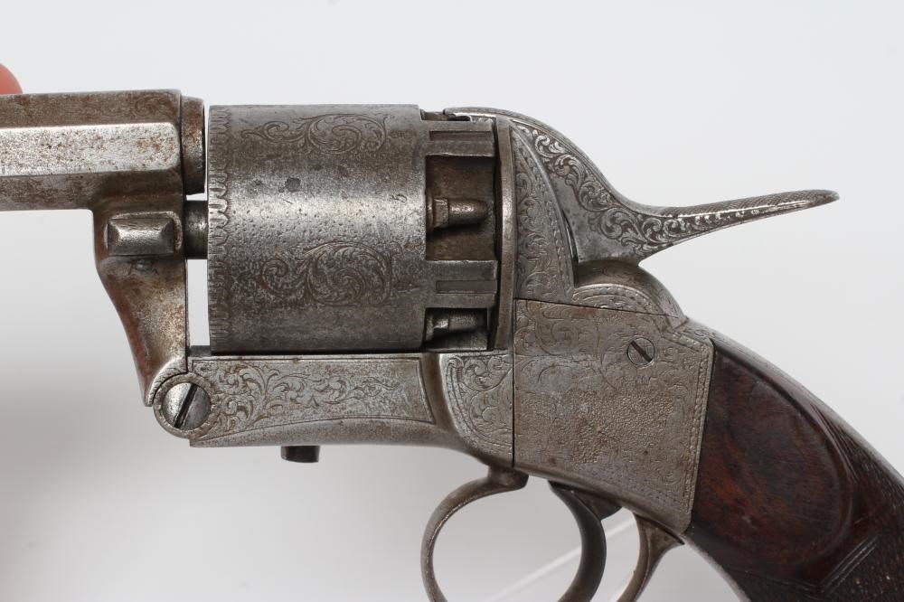 AN ADAMS PATENT PERCUSSION FIVE SHOT REVOLVER by Dickson & Son Image