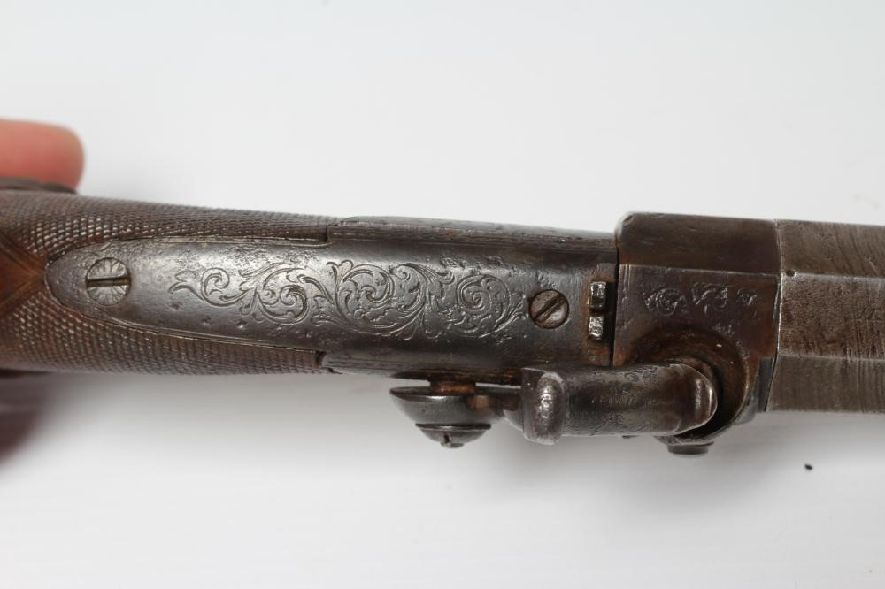 A 16 BORE PERCUSSION PISTOL by Hanson Image