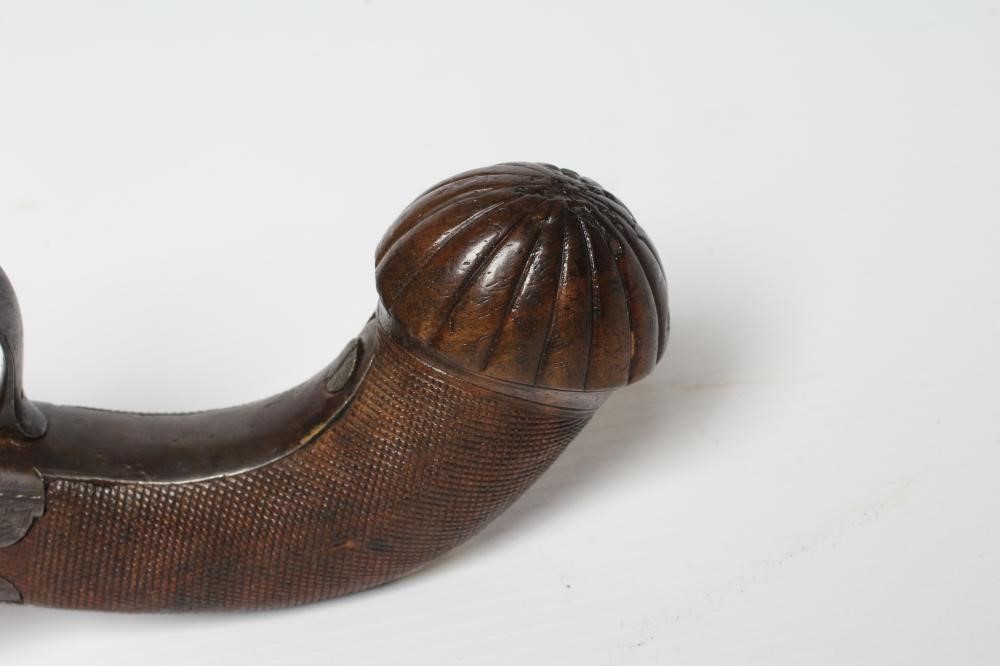 A 16 BORE PERCUSSION PISTOL by Hanson Image