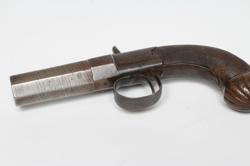 A 16 BORE PERCUSSION PISTOL by Hanson Image