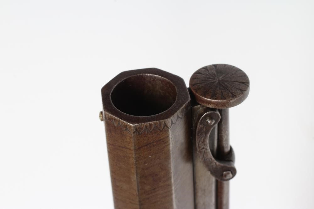 A PERCUSSION HOLSTER PISTOL by R. Neill Image