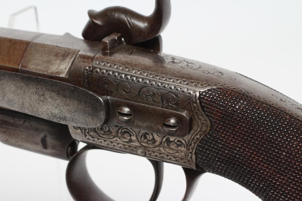 A PERCUSSION HOLSTER PISTOL by R. Neill Image