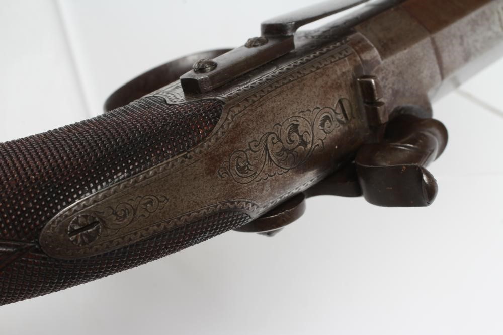A PERCUSSION HOLSTER PISTOL by R. Neill Image