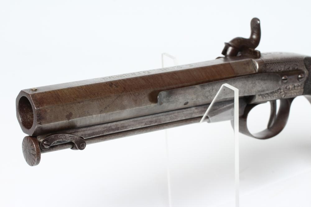 A PERCUSSION HOLSTER PISTOL by R. Neill Image