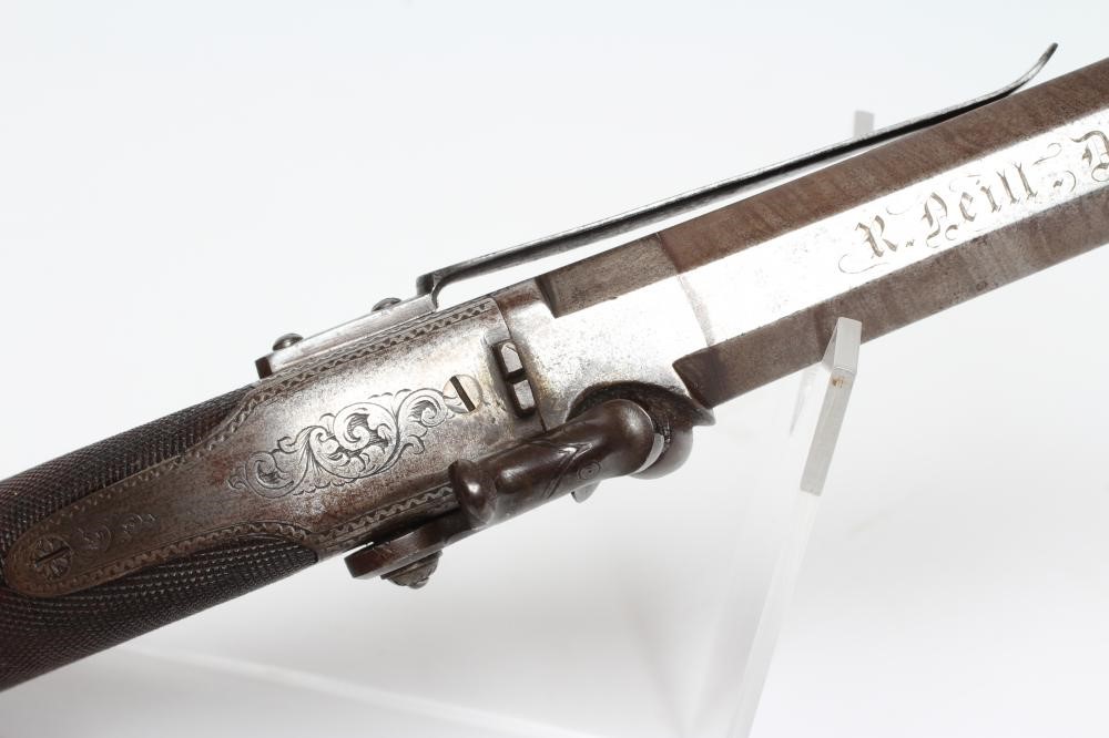 A PERCUSSION HOLSTER PISTOL by R. Neill Image