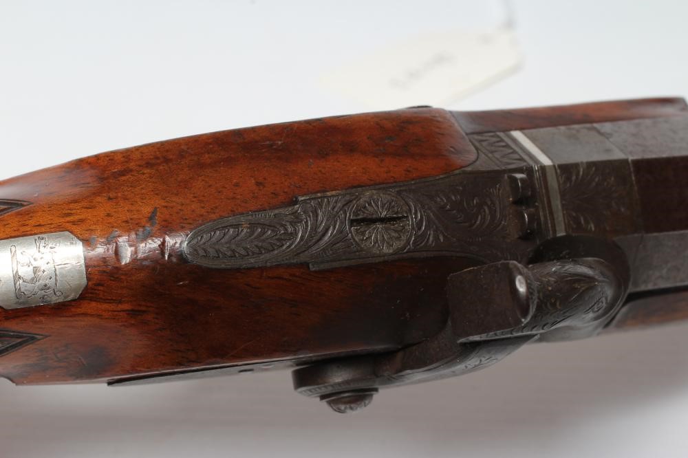 A PAIR OF PERCUSSION 15 BORE PISTOLS by Staudenmayer Image