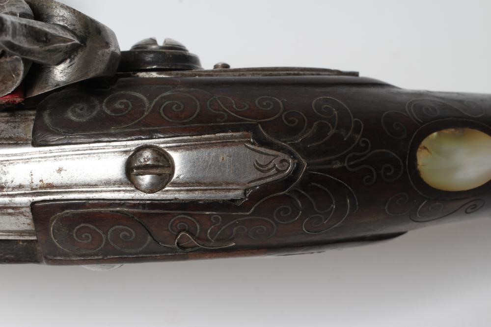 A PAIR OF FLINTLOCK PISTOLS by P. Lorandi Image