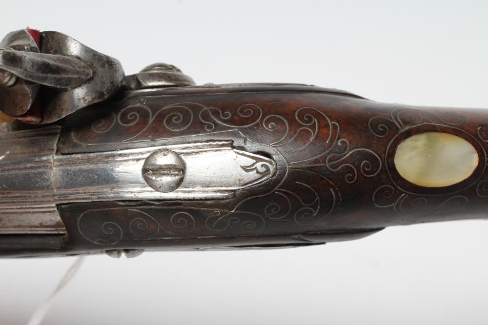 A PAIR OF FLINTLOCK PISTOLS by P. Lorandi Image