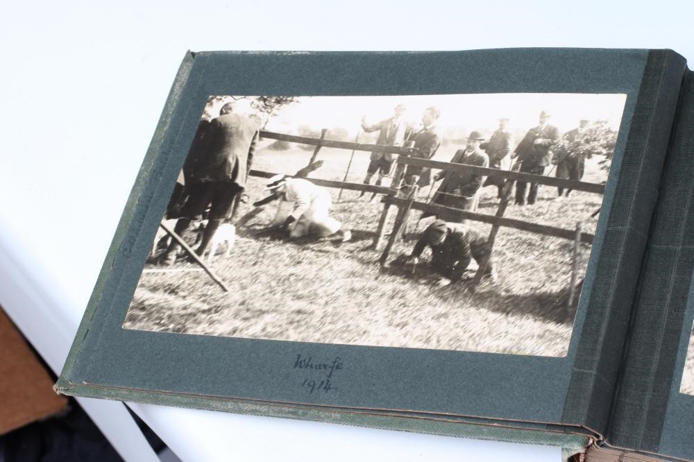 FIVE ALBUMS OF OTTER HOUND PHOTOGRAPHS by Captain William Coates Thompson of the Wharfedale Image