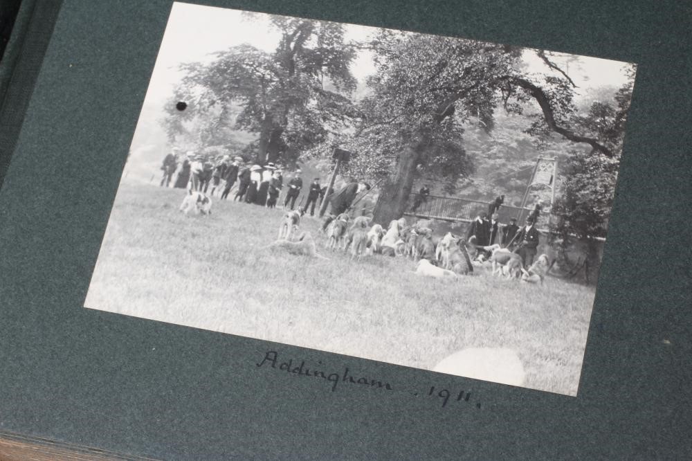 FIVE ALBUMS OF OTTER HOUND PHOTOGRAPHS by Captain William Coates Thompson of the Wharfedale Image